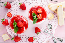 Strawberry Tiramisu in a glass – A Dessert dream