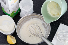 Oreo vanilla cream Dessert with Blumengru 